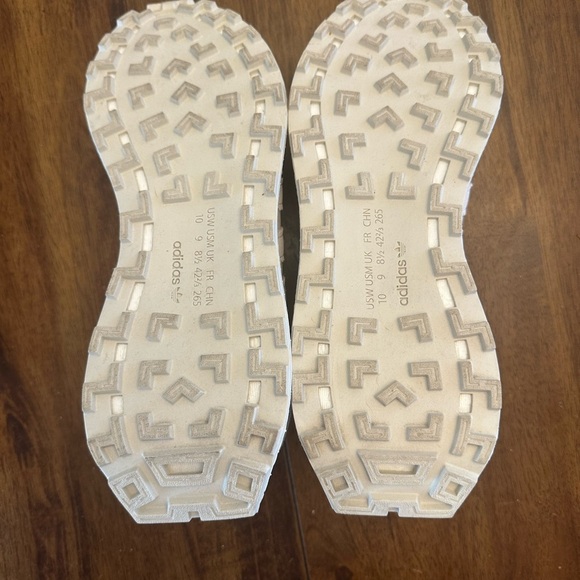 adidas Women’s Size 10 Original Sneakers Retropy Beige White Pink Athletic - Picture 7 of 8